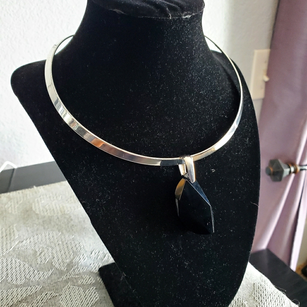 Sterling Silver Choker Necklace